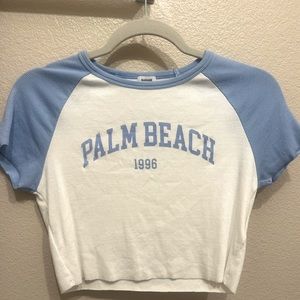 Garage- Palm Beach 1996 Crop Top